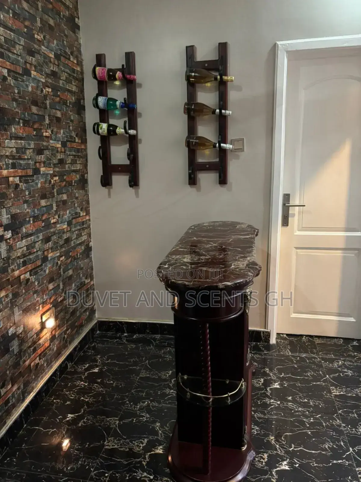 Bar Stand With Bottle Holder