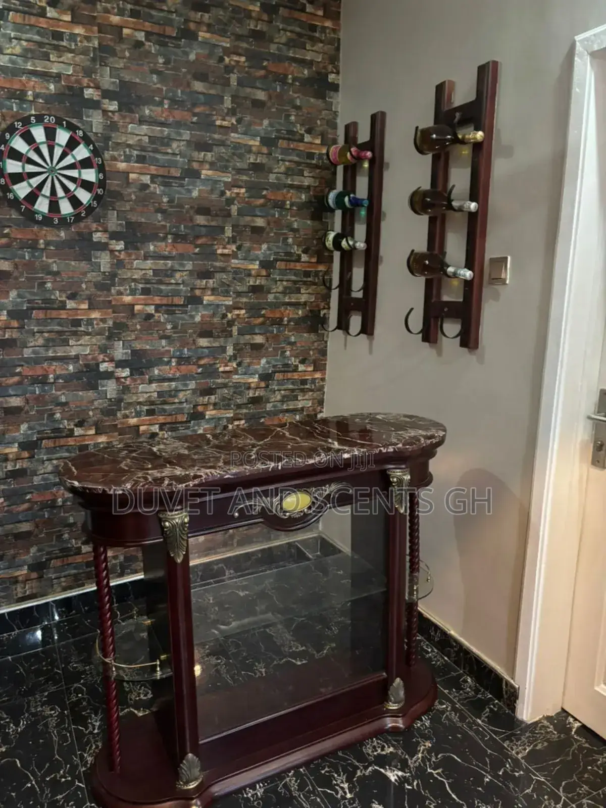 Bar Stand With Bottle Holder