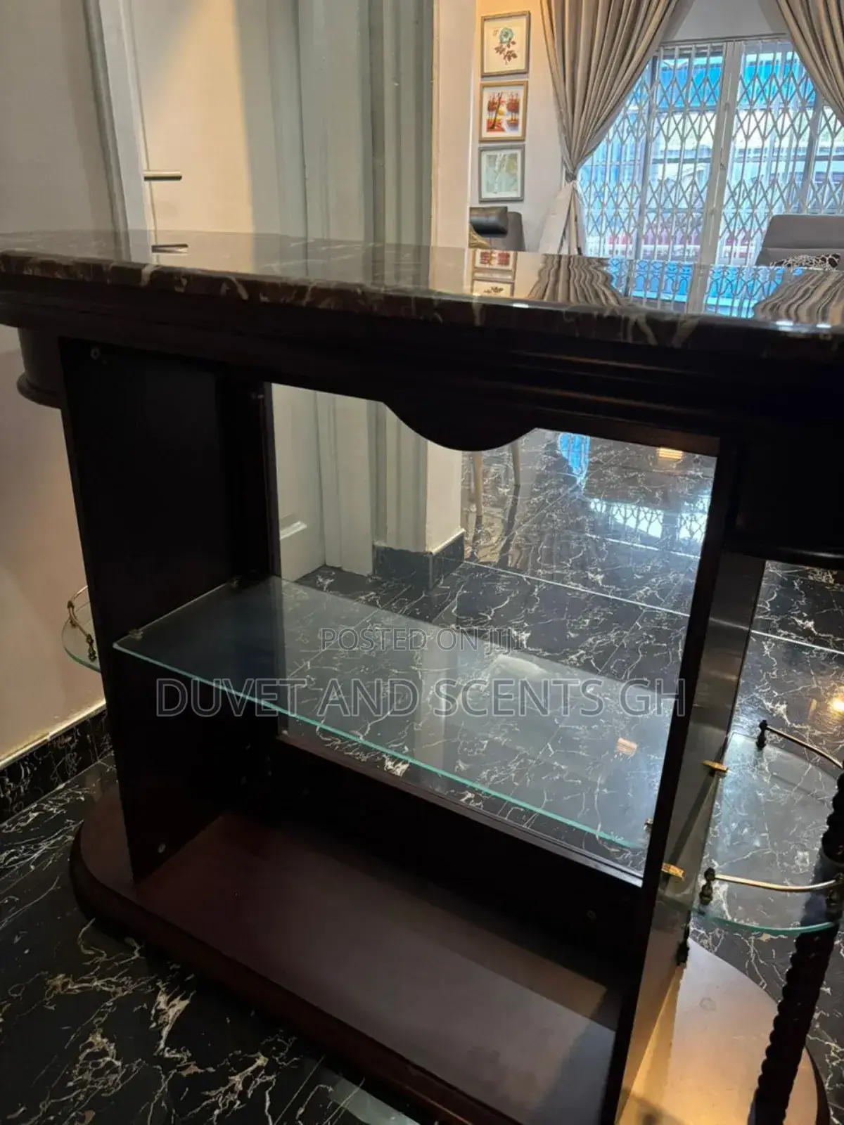 Bar Stand With Bottle Holder