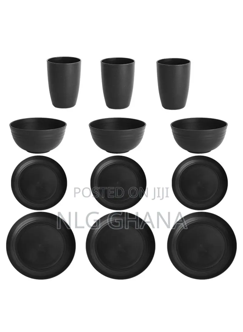 12pcs Eco-Friendly Wheat Straw Dinnerware Bowl. Tvx28028
