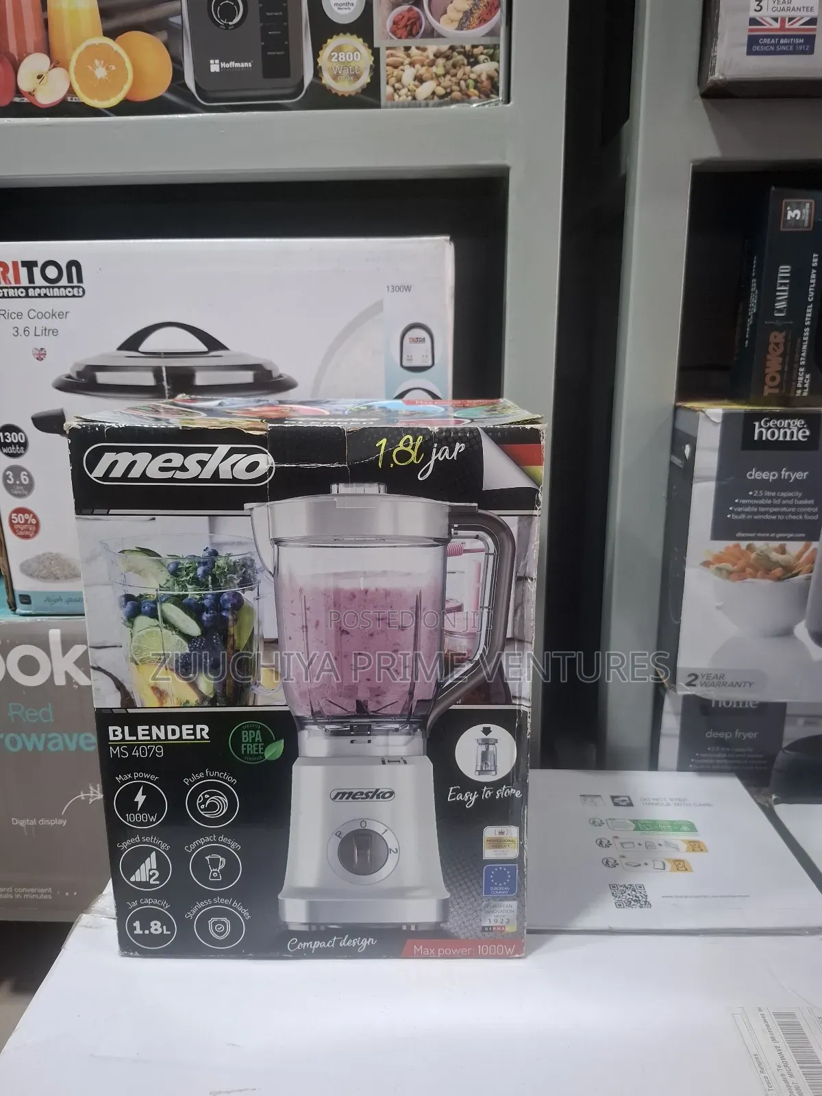 Mesko Plastic Blender 1000w Germany 