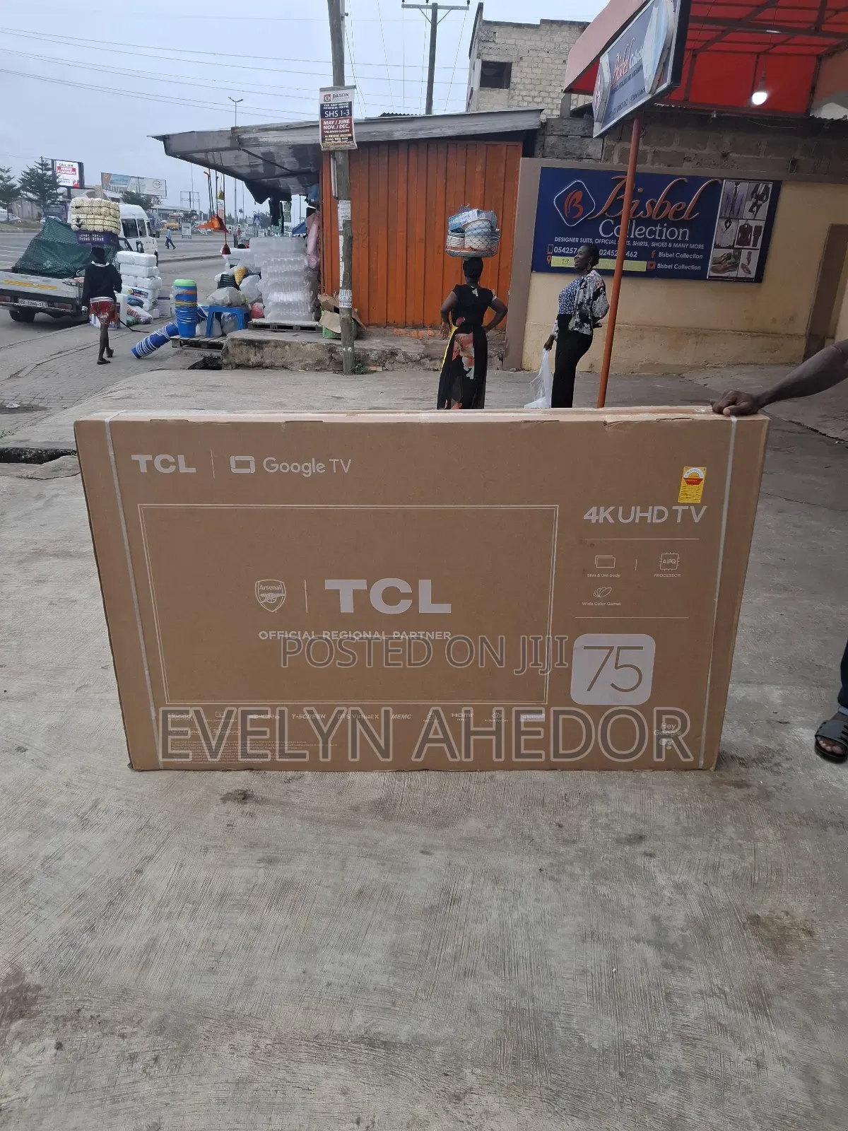 Sharp Quality Picture View of TCL Google Tv Smart Uhd