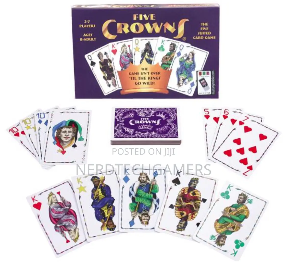 Five Crowns, the Five‐Suited Rummy‐Style Card Game.