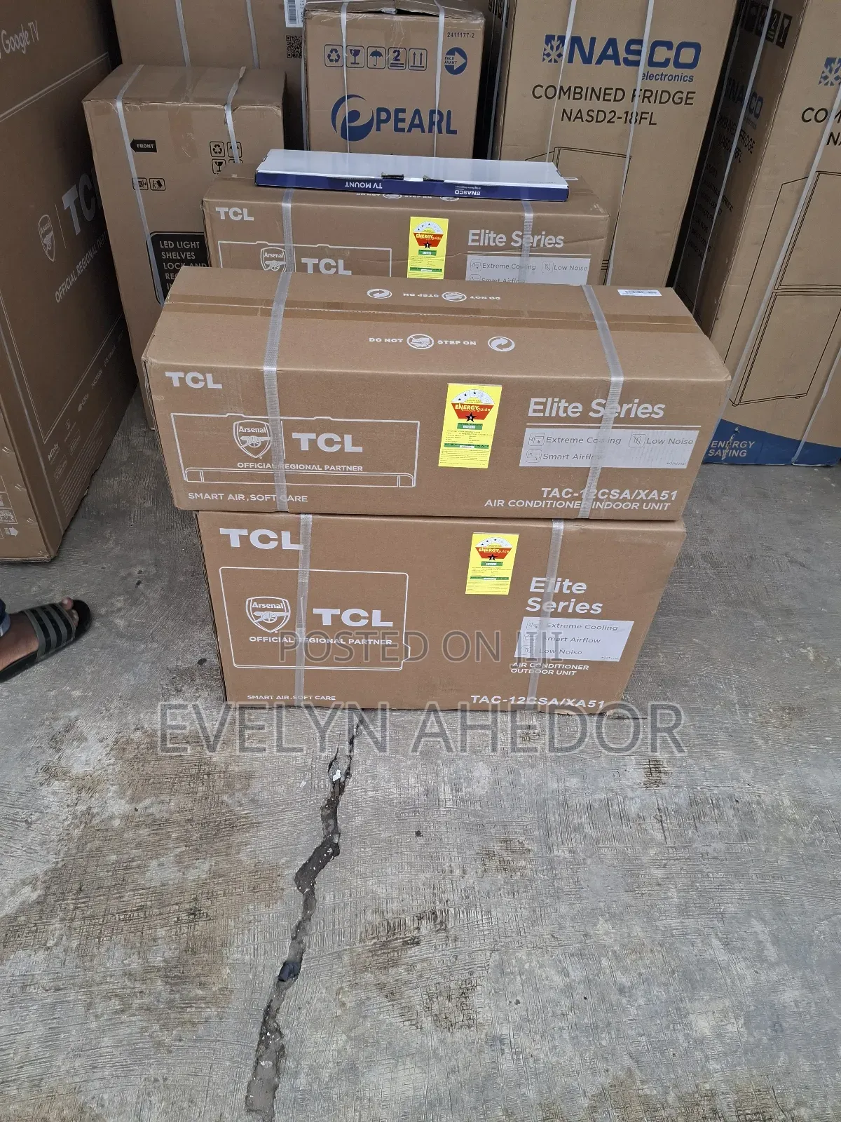 Energy Saving Ac TCL Brand 1.5hp Split System R410s for Sale
