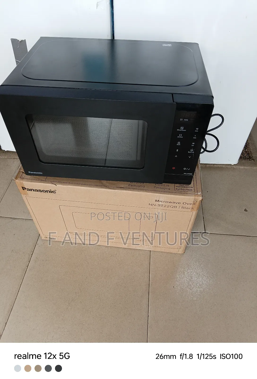 Panasonic Touchscreen Microwave 20l - Uk