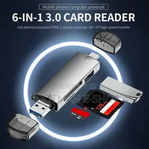 Sd Card Reader, Seminer 6-in-1 Usb C/Usb 3.0 Dual Slot
