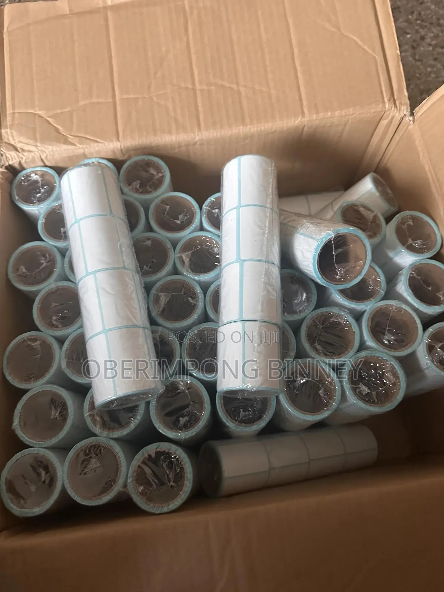 Label Printer Sticker Roll Paper 57x30mm 150 Stickers on the Rolls