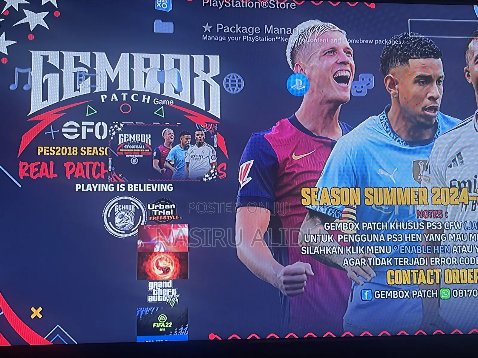 Home Use Ps3 With 5 Games
