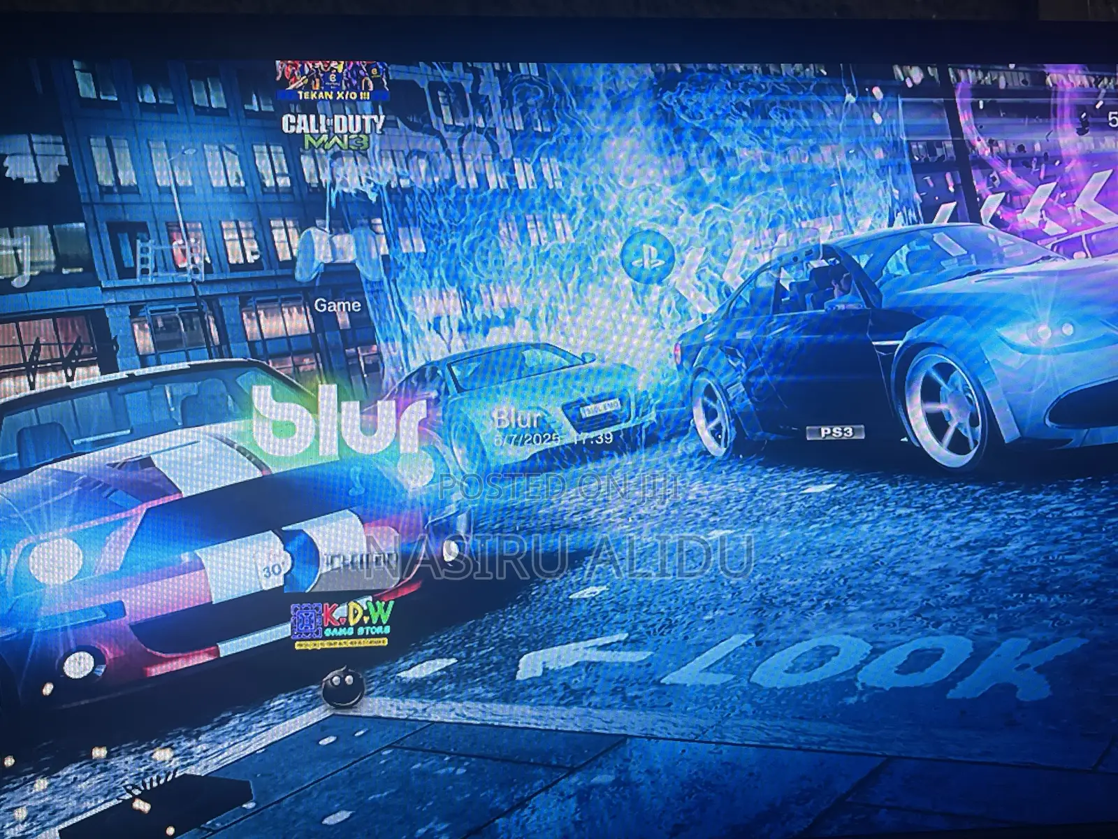 Home Use Ps3 With 5 Games