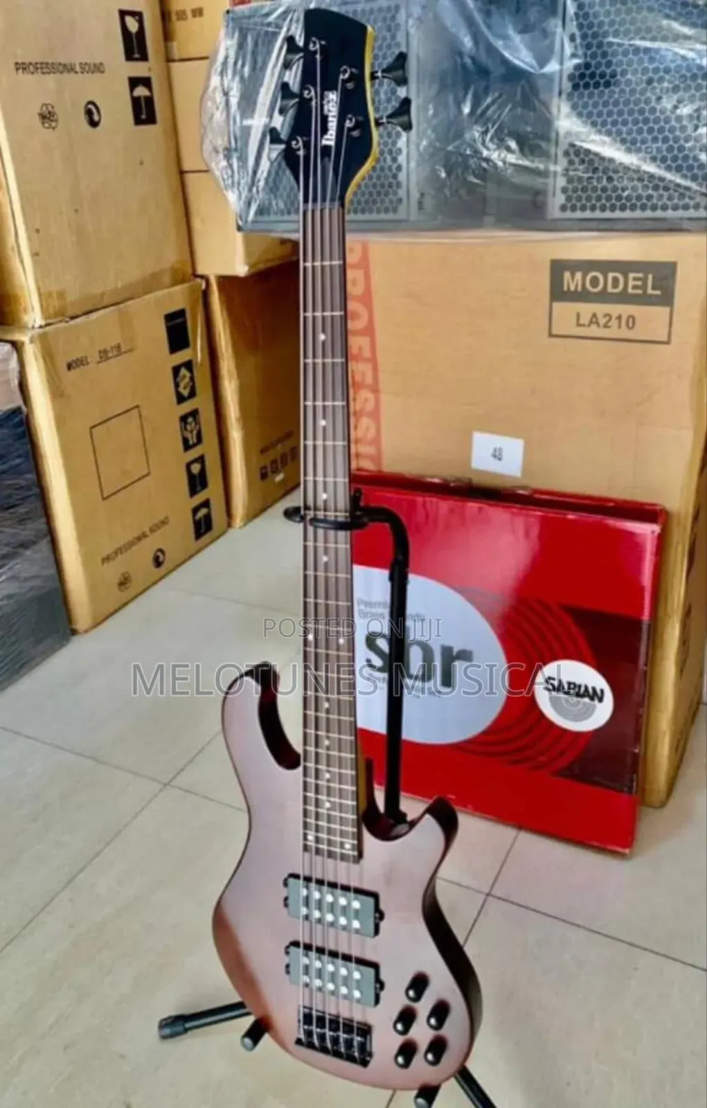 Active Ibanez Bass Guitar