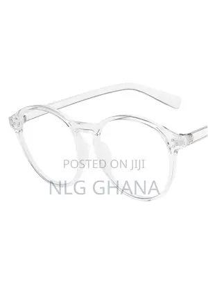 Round Frame Glasses Metal Hinge Blue Light Blocking.
