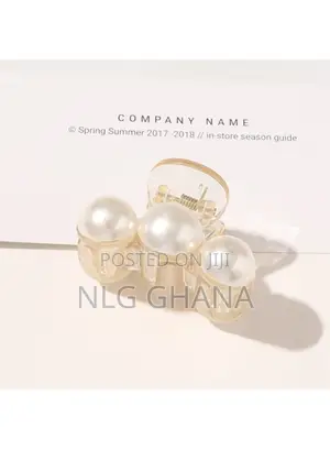 Artificial Pearl Hairpin Hairwear Rhinestone.