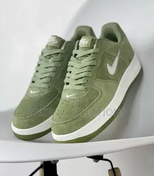 Nike Air Force 1 Lemon Green N White