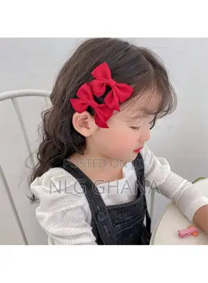 1pair Simple Style Hair Bow Clips Non-Slip Cute. Tvx23582