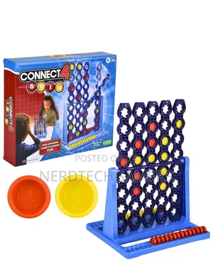 Hasbro Gaming Connect 4 Spin Game, Features Spinning
