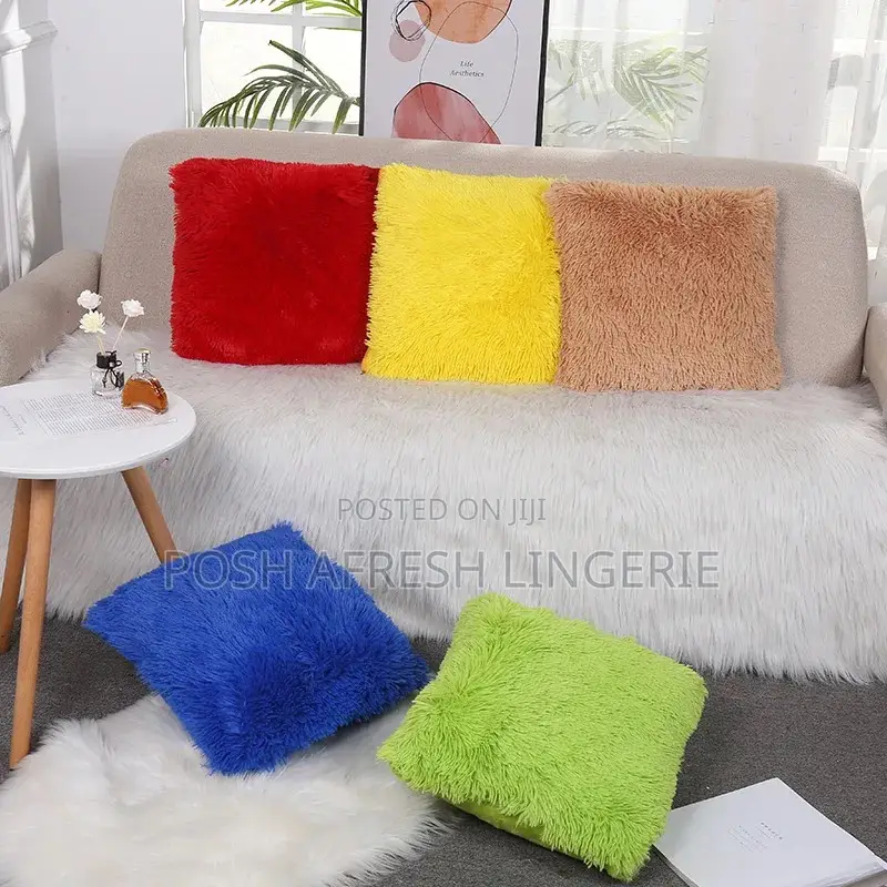 Fur Fluffy Armrest Pillows