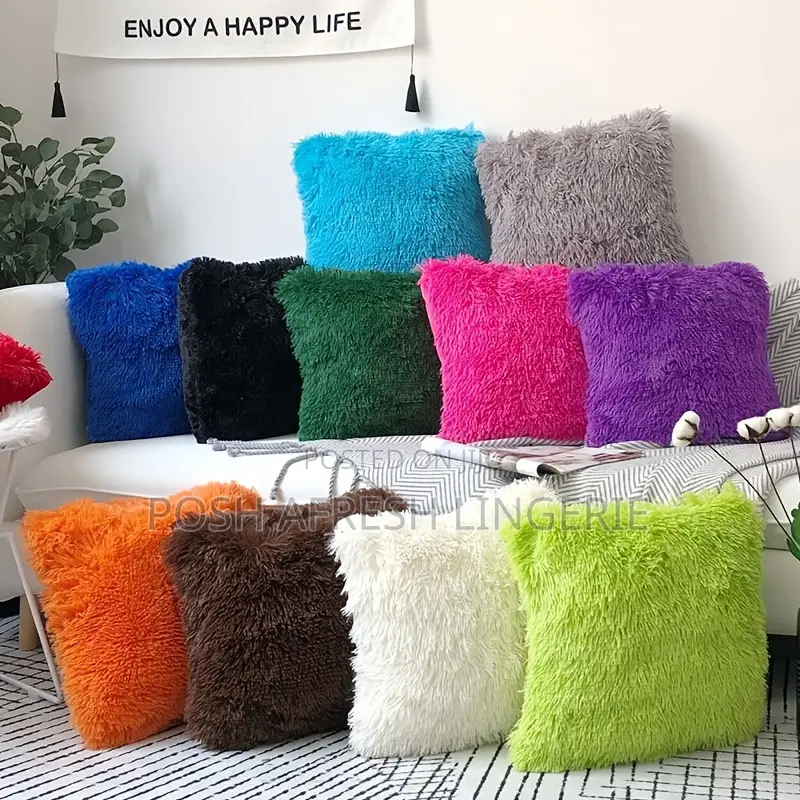 Fur Fluffy Armrest Pillows