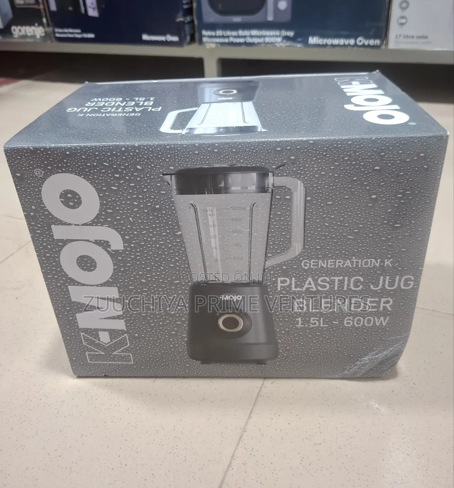 K Mojo 1.5l Plastic Blender With Grinder Uk
