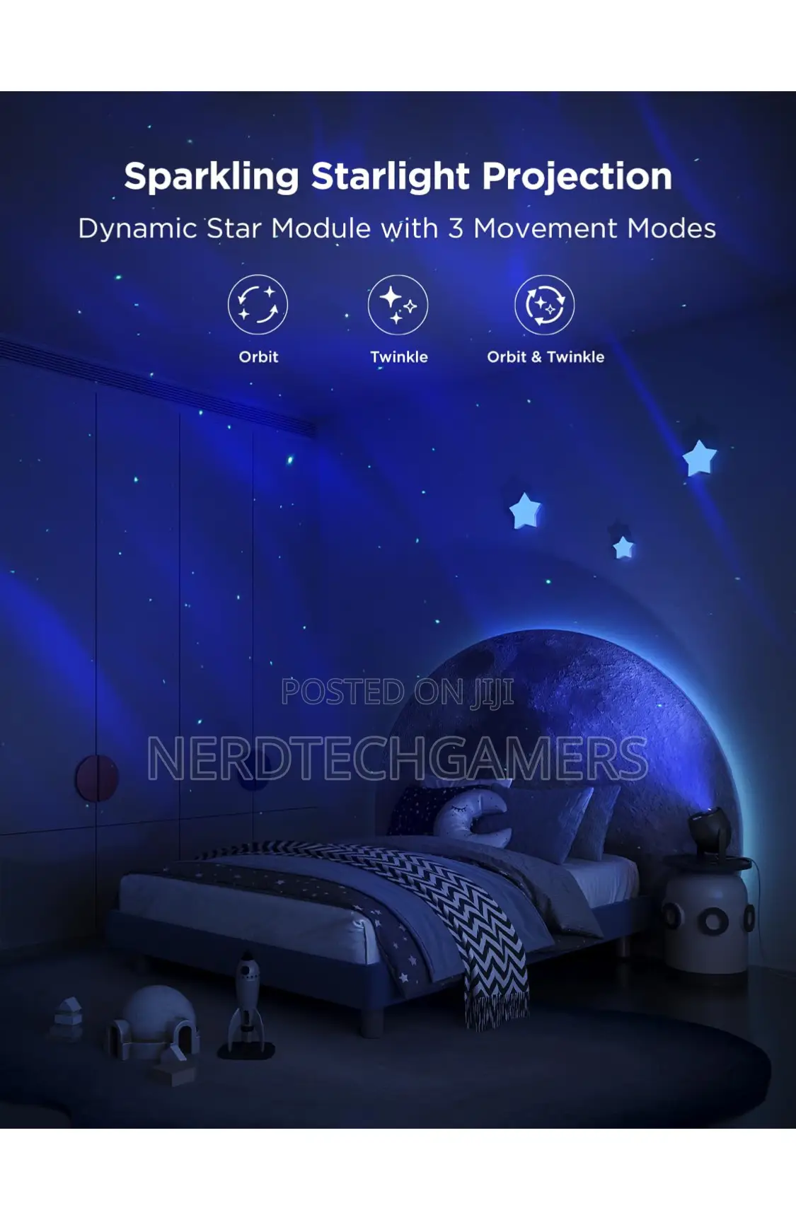 Govee Star Light Projector With 3 Aurora Flowing Effects