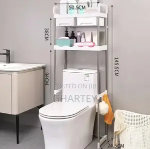 Toilet Shelf Holder Rack Cabinet