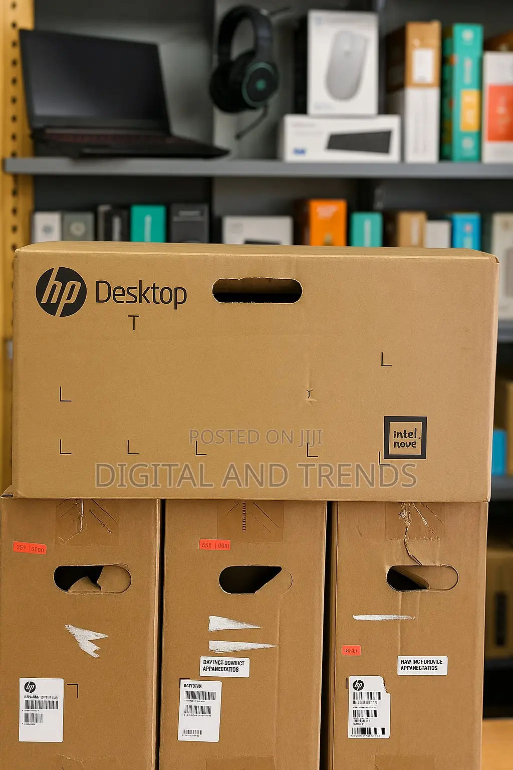 New Desktop Computer HP 290 G9 8GB Intel Core i3 SSD 512GB
