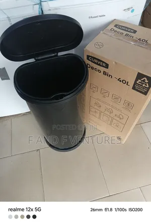 Deco Curve Bin 40l - Uk