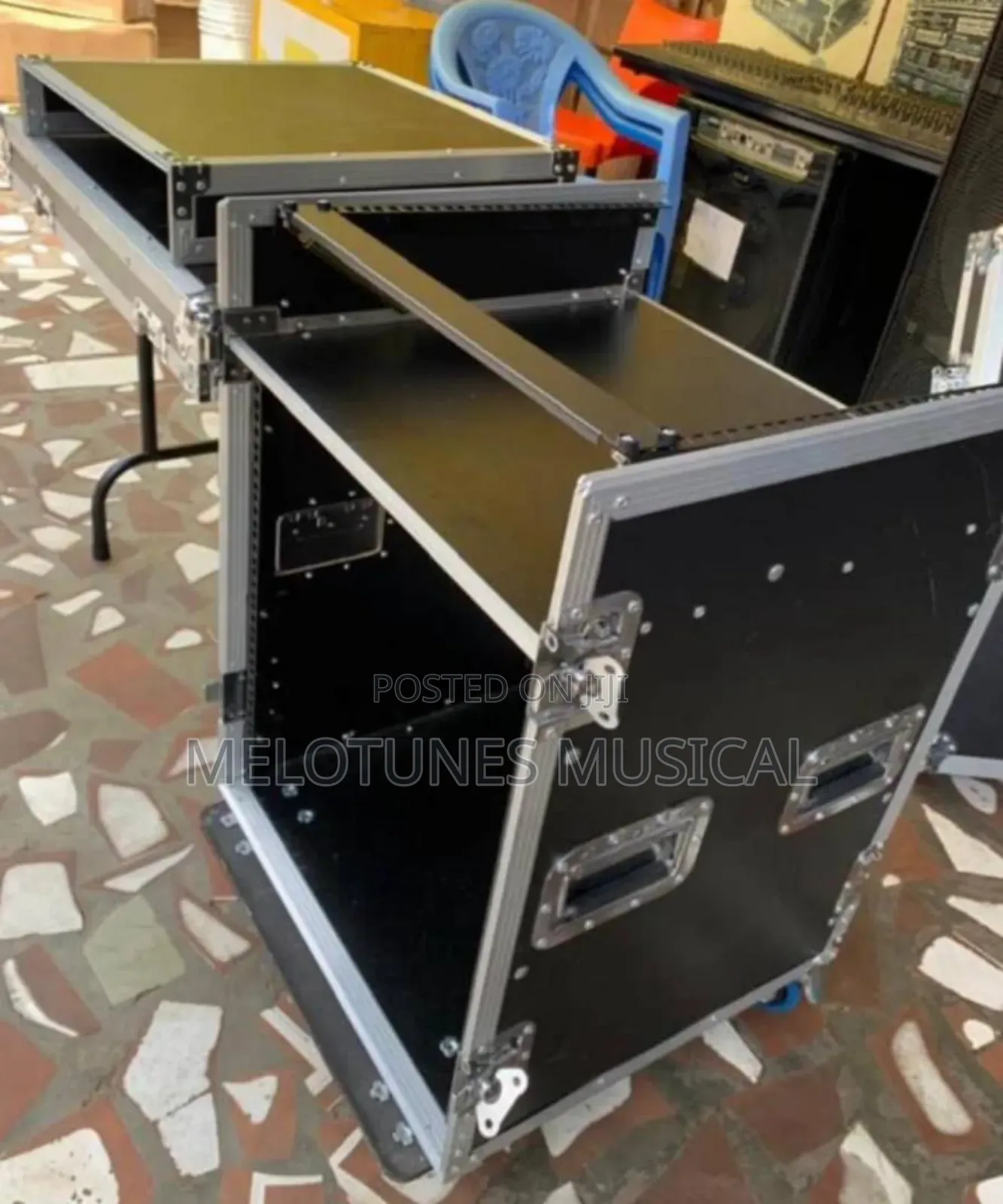 16u Amplifier Rack Flight Case