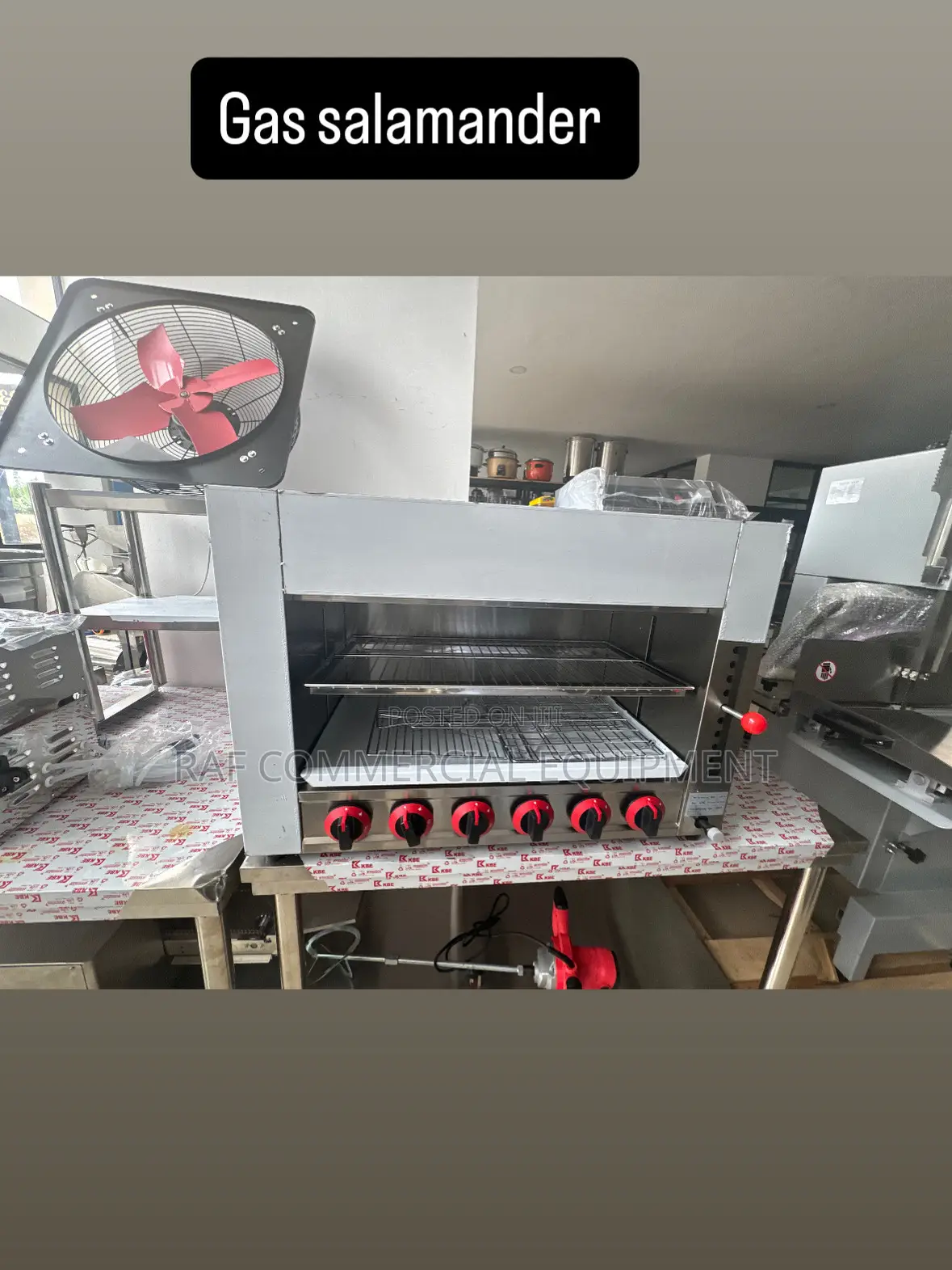 Gas Salamander Toaster
