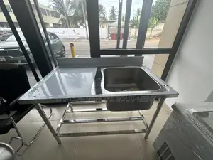 Commercial Single Sink With Side