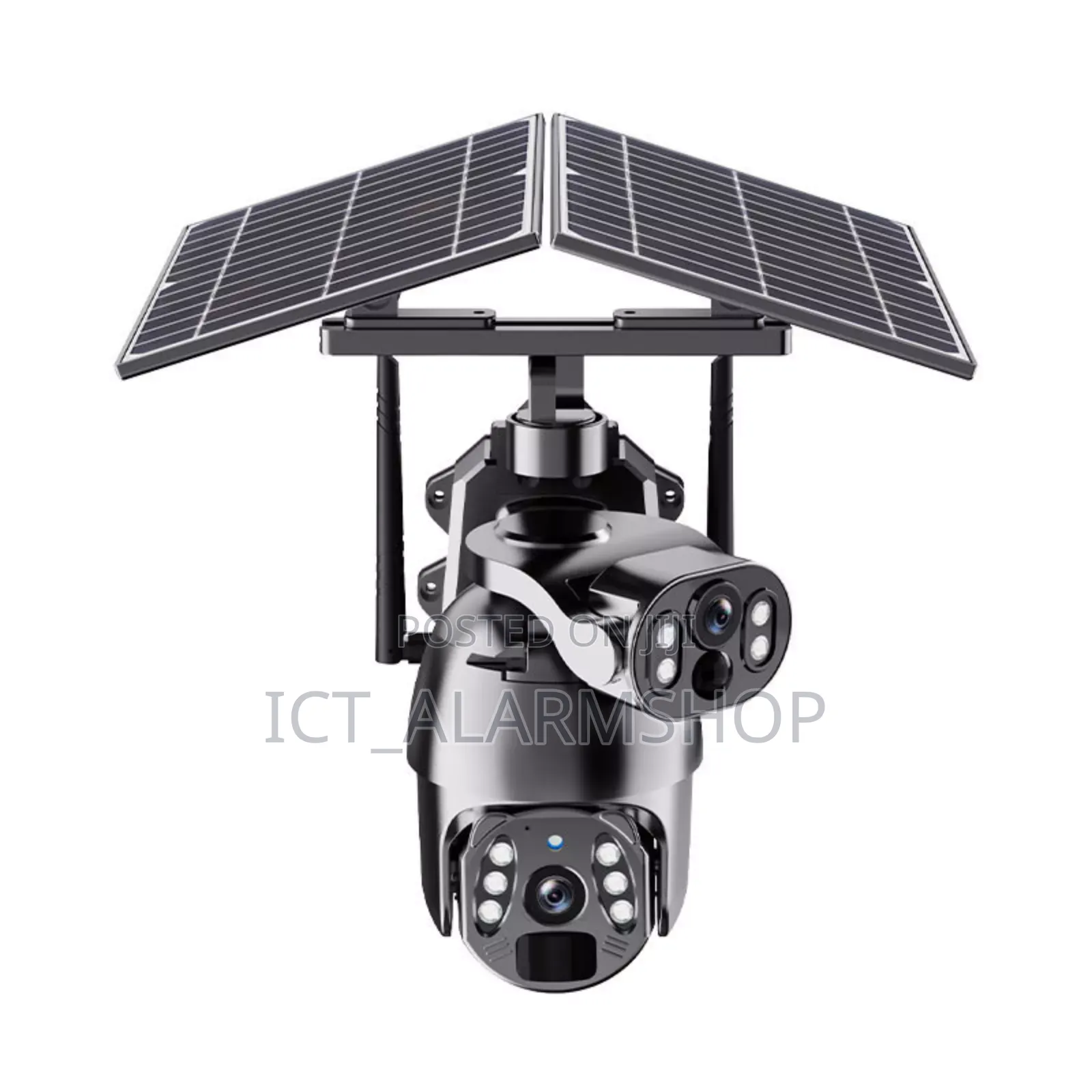 Dual Solar Panel Dual Lens PTZ Ubox