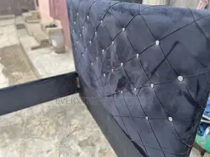 Brand New Black Foreign Double Bedframe for Sale
