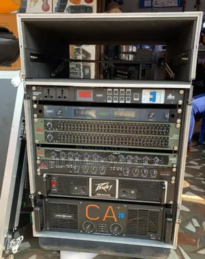 Fully Arranged Amplifier Rack Set for Speakers