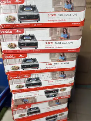 Decakila Single Burner Stove Stainless