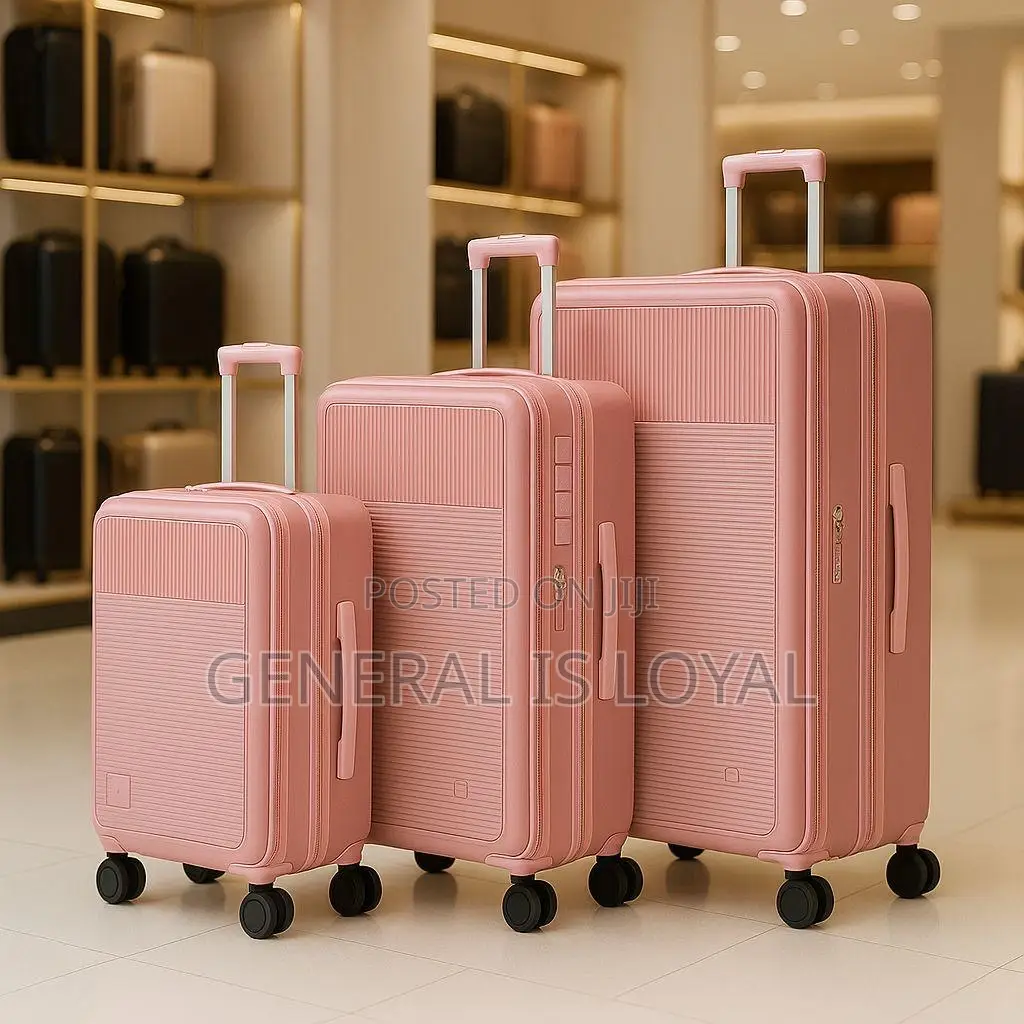 Pink Traveling Luggage’S 3in1