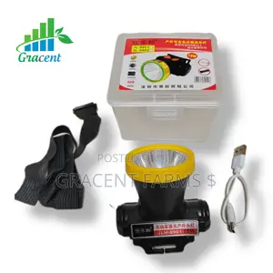 Photo - Rechargeable High-Power 15w Led Headlamp - (Type-C)