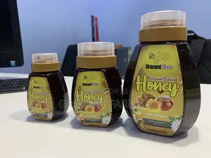 200ml/300g Gracent Hives Premium Natural Honey - Double Lid