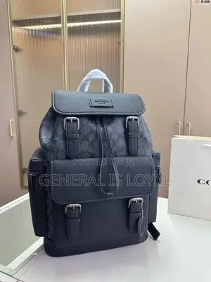 Coach Backpack Black Color