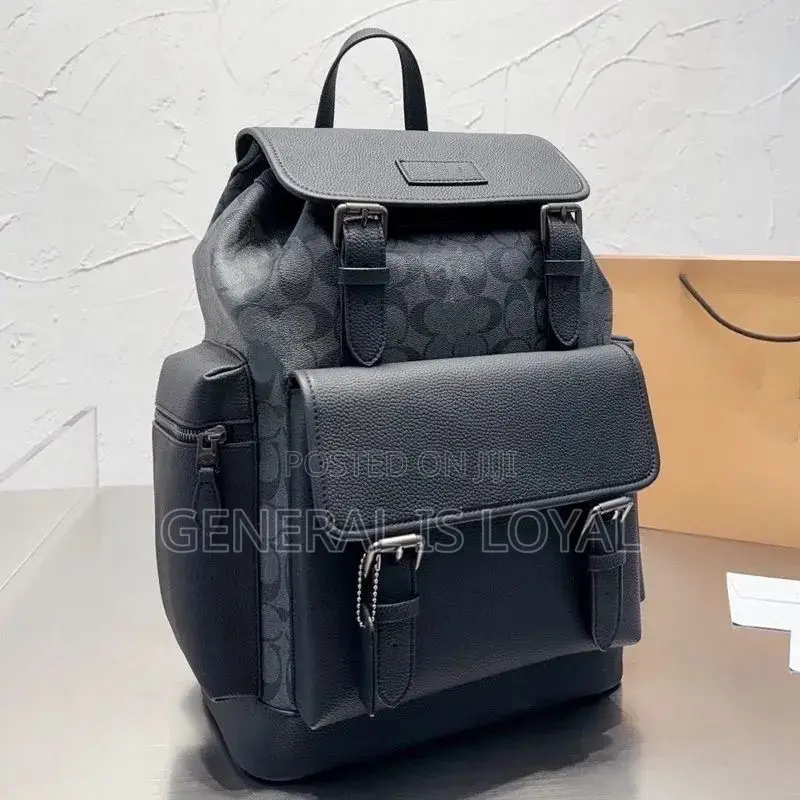 Coach Backpack Black Color