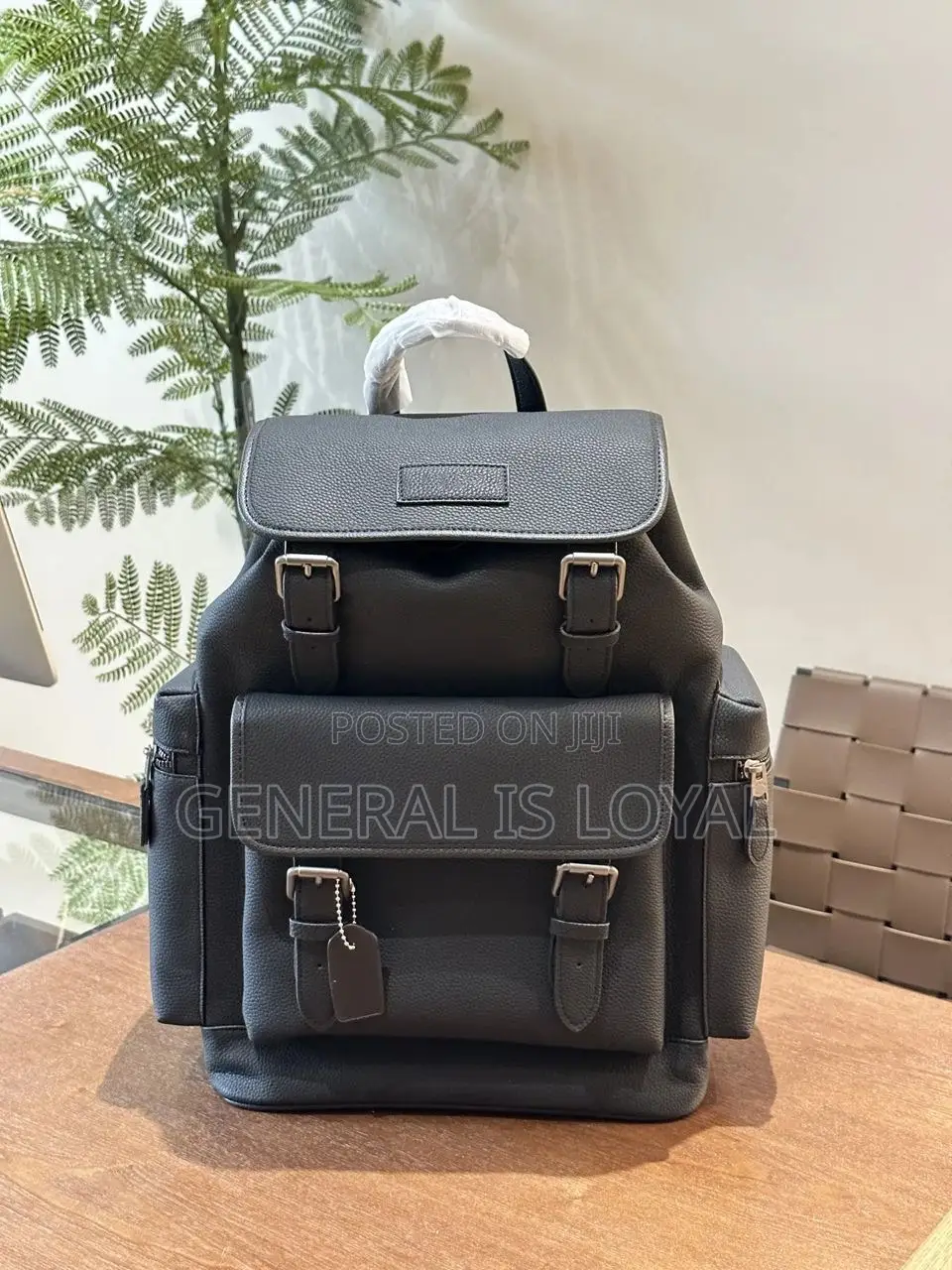 Coach Backpack Black Color