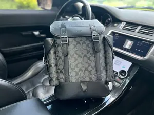 Coach Backpack Black Color