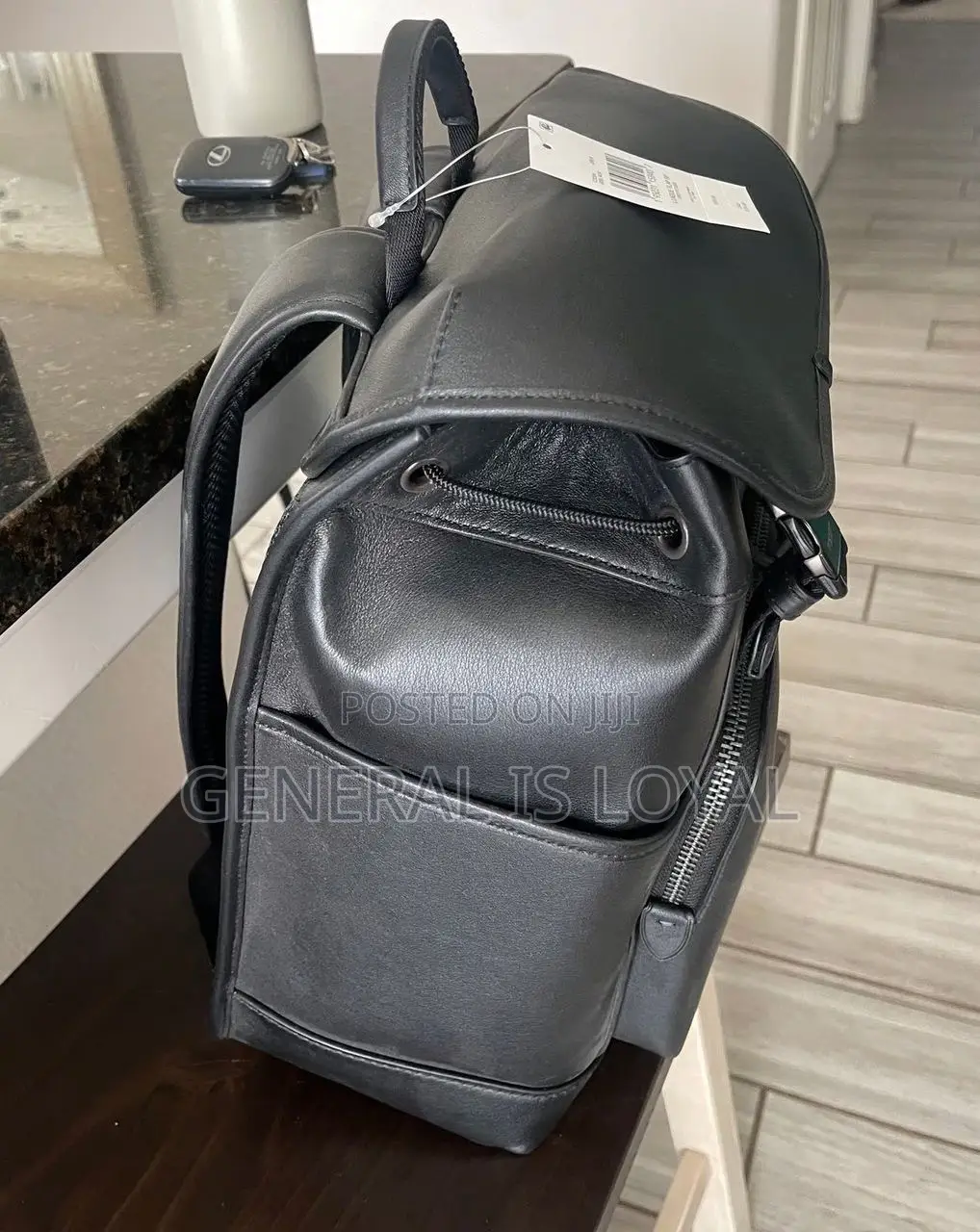 Coach Backpack Black Color