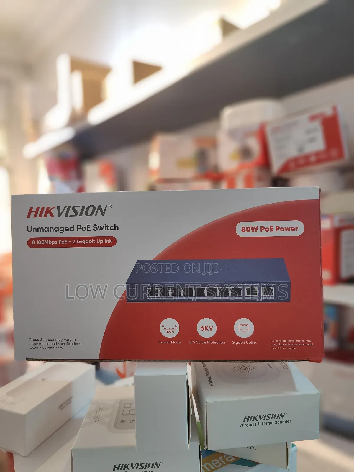 Hikvision 8port Switch 2 Uplink Gigabit