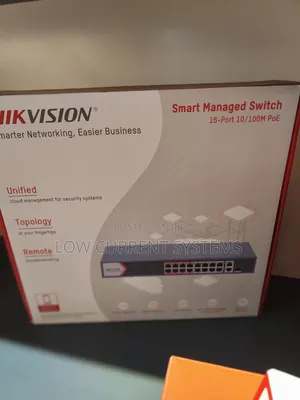 Photo - Hikvision 16port Poe 2 Uplink Gigabit Switch