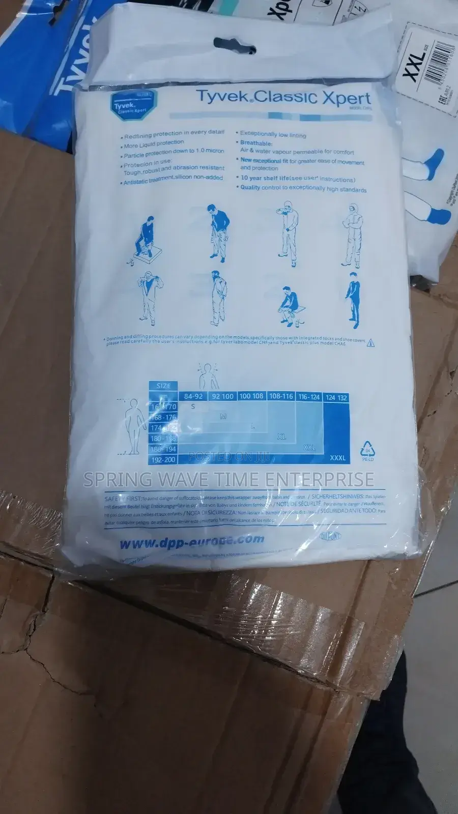 Tyvek Disposable Coverall