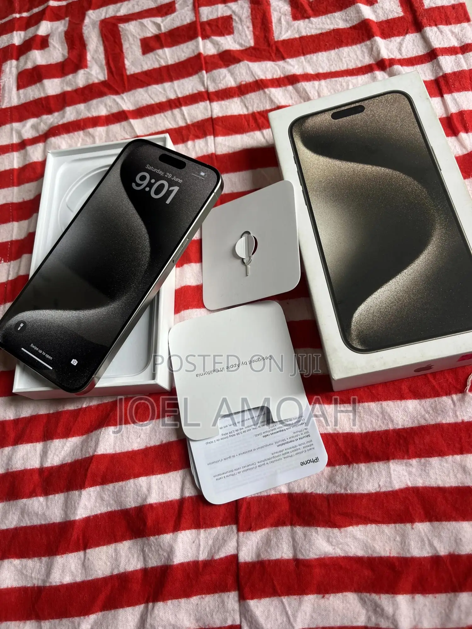 New Apple iPhone 15 Pro Max 256 GB Silver