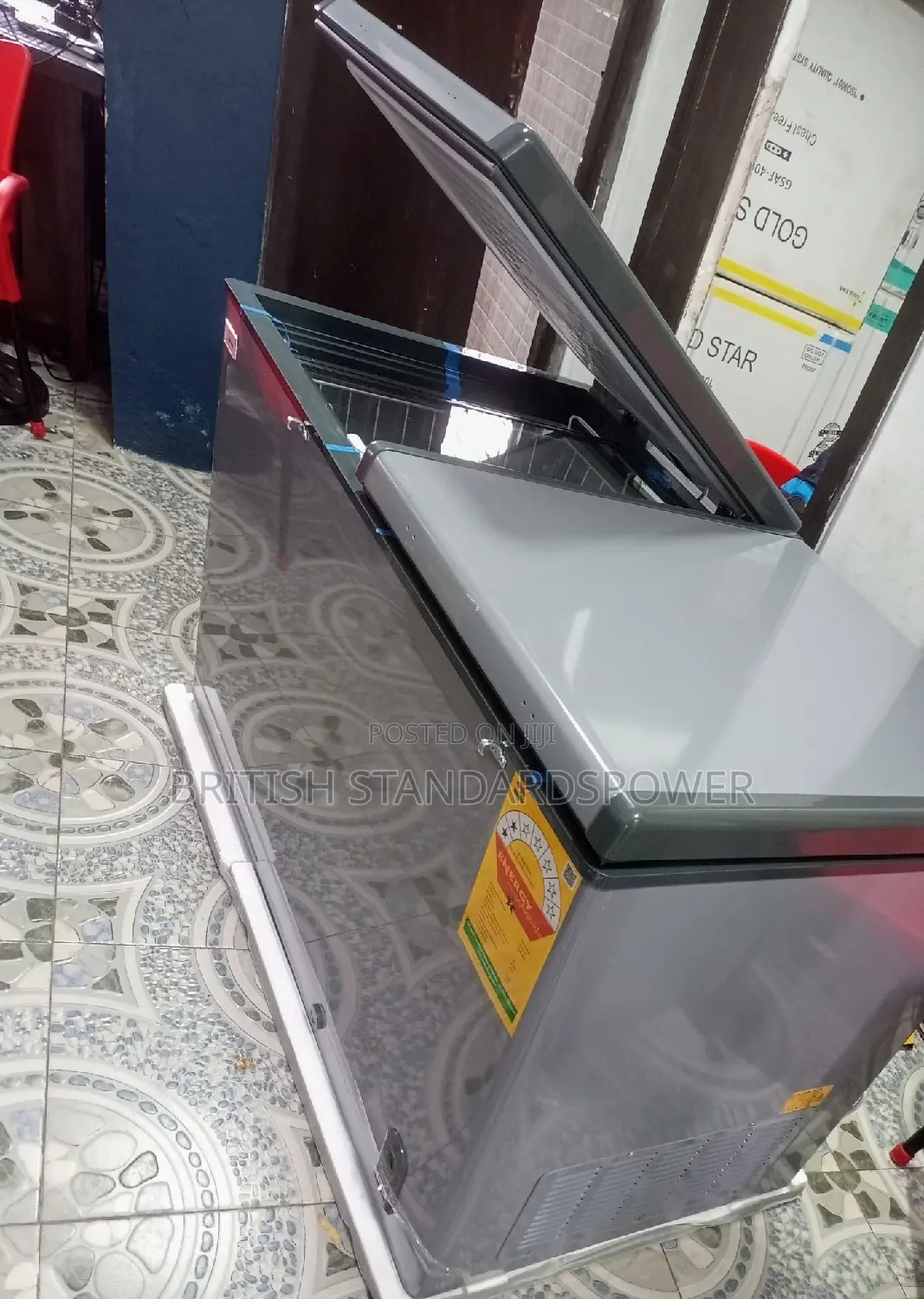 High Tech Gold Star Chest Freezer Gsaf-400l Systematic Set