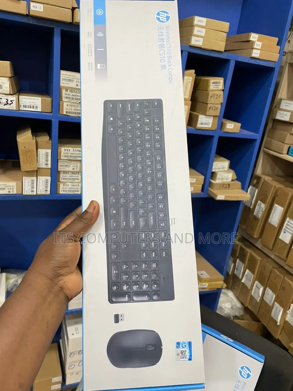 Hp Cs10 Wireless Keyboard and Mouse Set