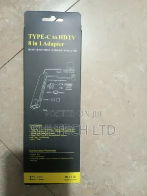 Type-C to HDTV 8 in 1 Adapter