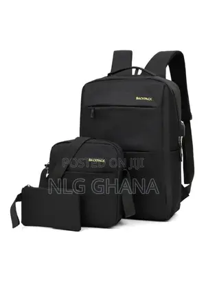 Backpack Usb Charging Oxford Cloth Shoulders Bag.