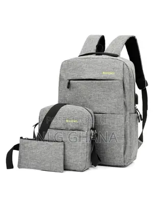 Backpack Usb Charging Oxford Cloth Shoulders Bag.